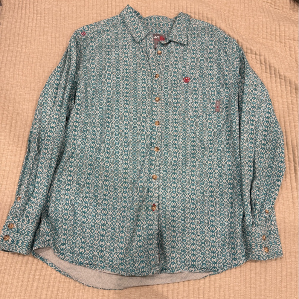 Women’s Ariat FR Button Up Shirt